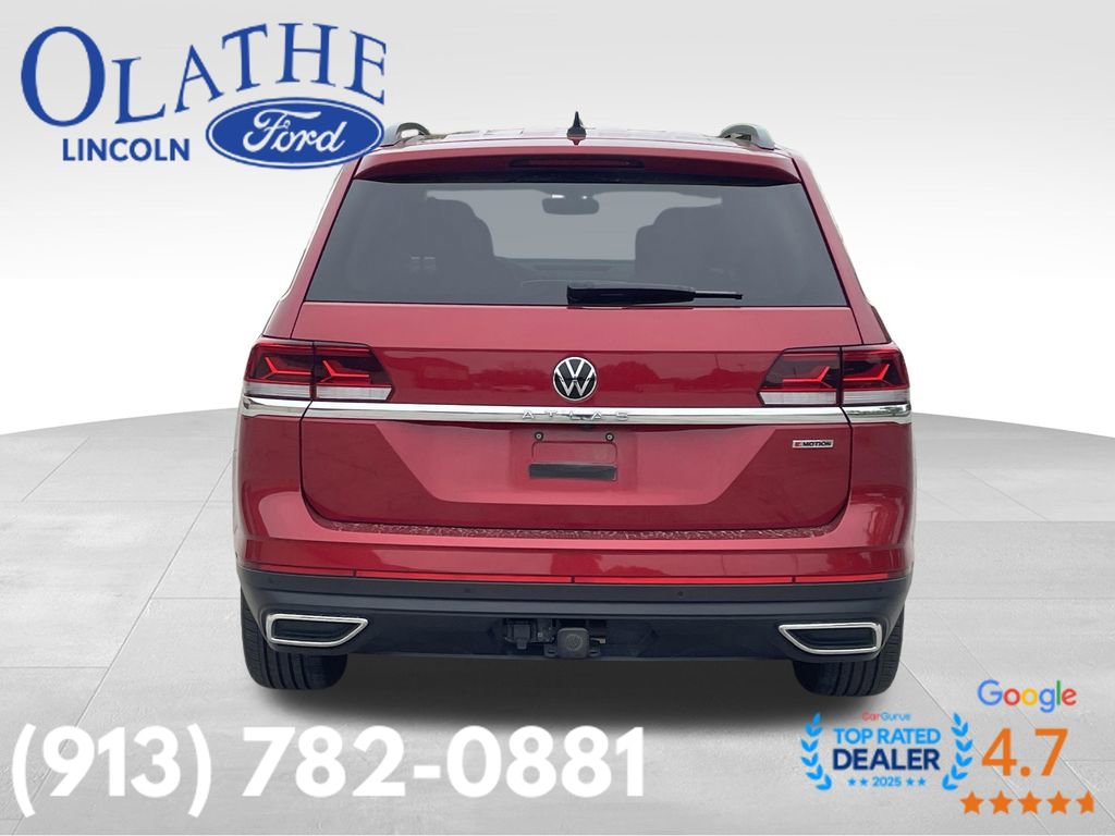 Used 2022 Volkswagen Atlas SE AWD/4WD image 4