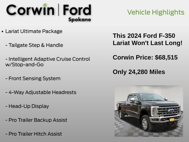 Certified 2024 Ford F350 Lariat w/ Lariat Ultimate Package image 15