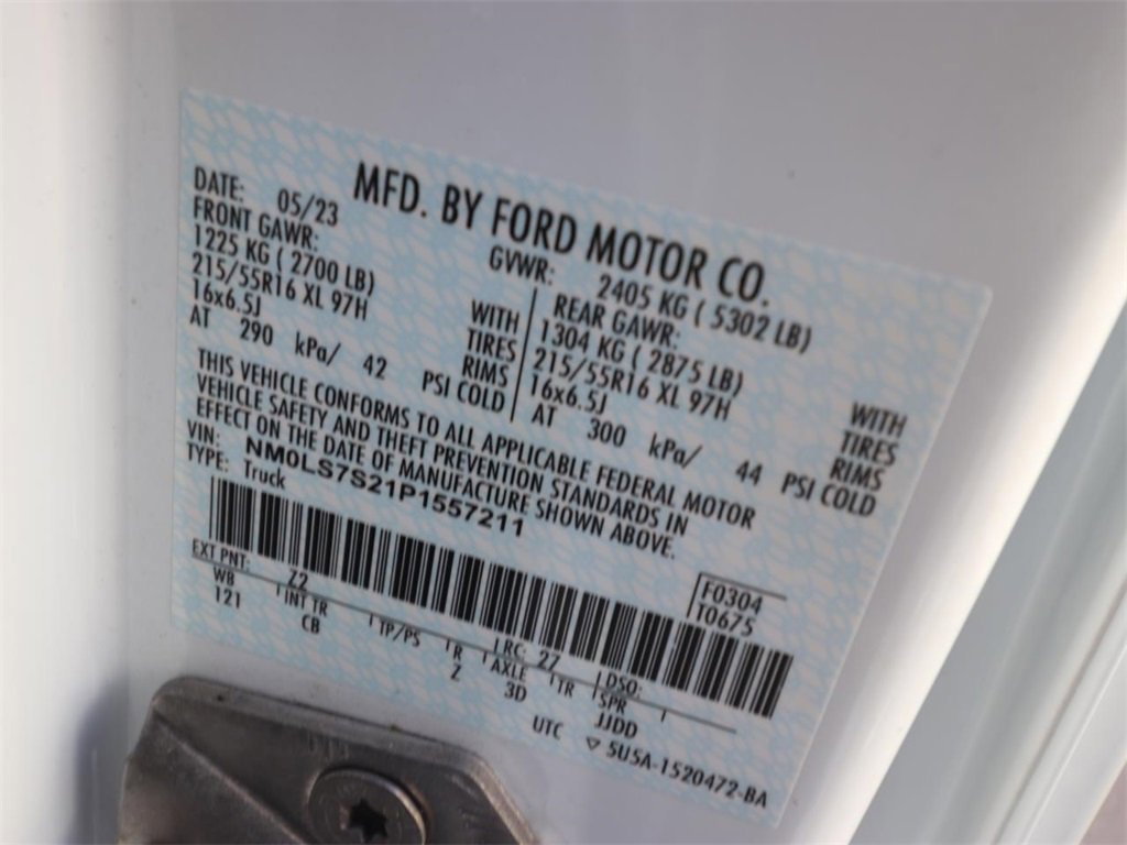 Certified 2023 Ford Transit Connect XL image 21