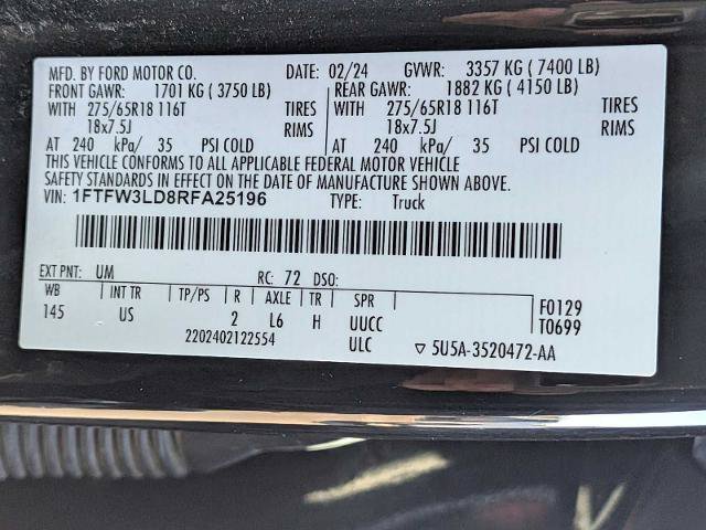 Certified 2024 Ford F150 XLT w/ Mobile Office Package AWD/4WD image 29