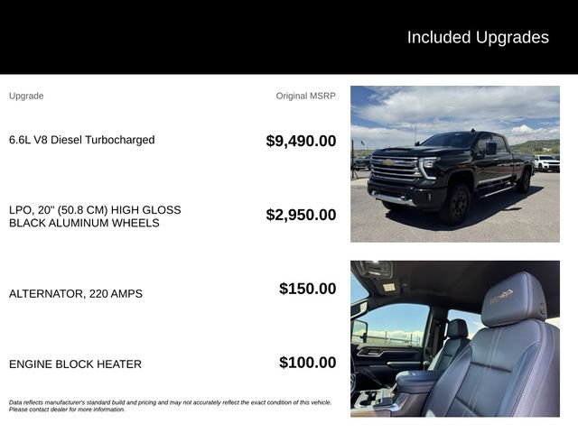 Used 2024 Chevrolet Silverado 3500 High Country AWD/4WD image 5