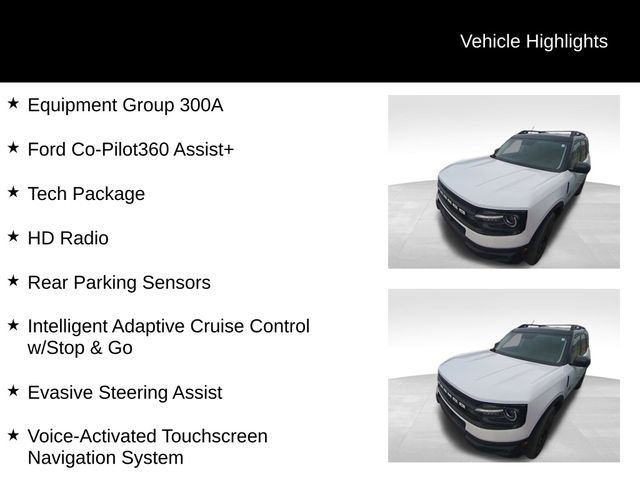 Certified 2024 Ford Bronco Sport Outer Banks w/ Tech Package image 7