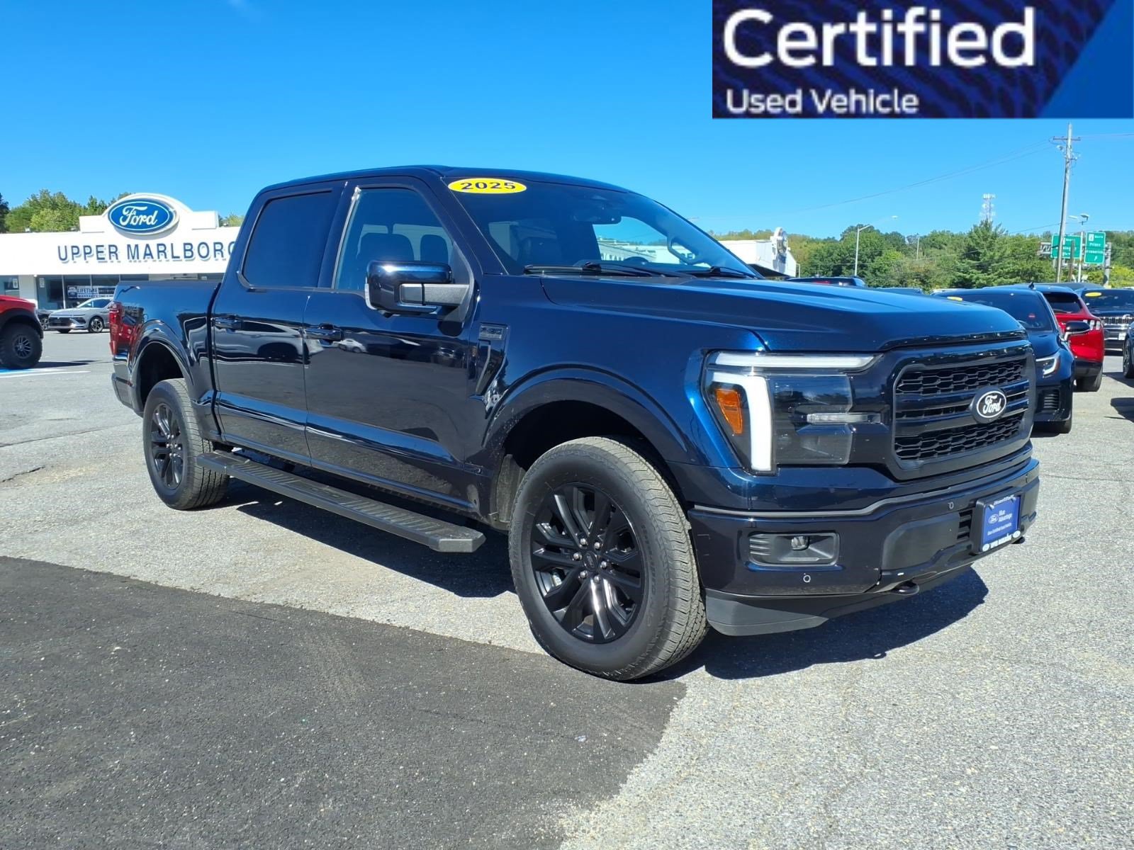 Certified 2025 Ford F150 Lariat w/ Equipment Group 502A High