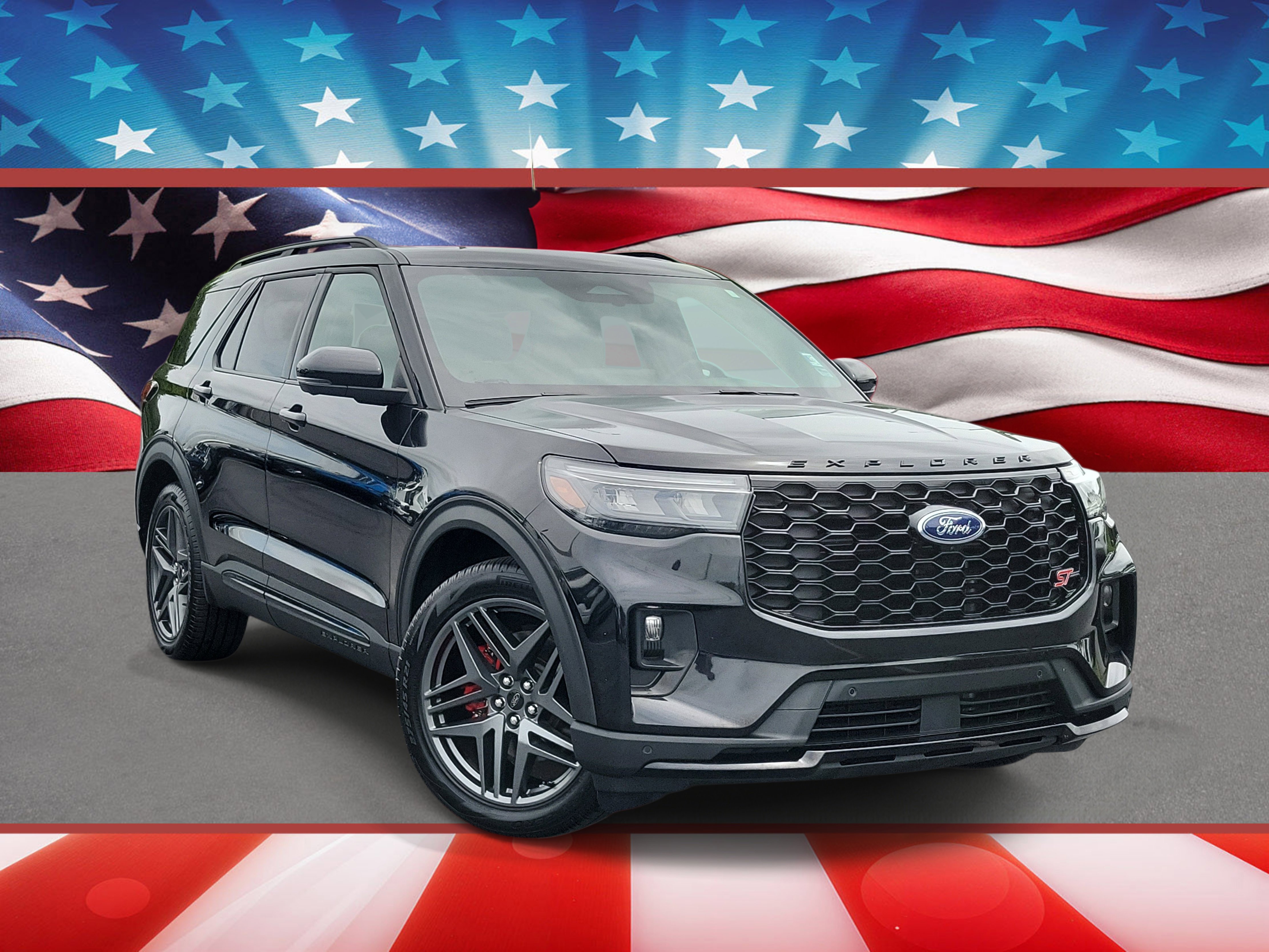 Certified 2025 Ford Explorer ST w/ Sun And Sound Package
