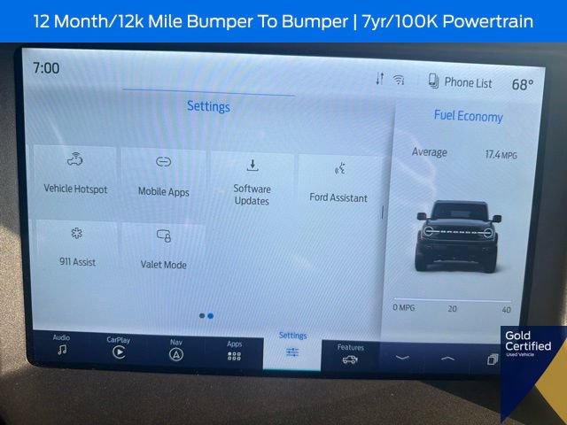 Certified 2024 Ford Bronco Badlands AWD/4WD image 33
