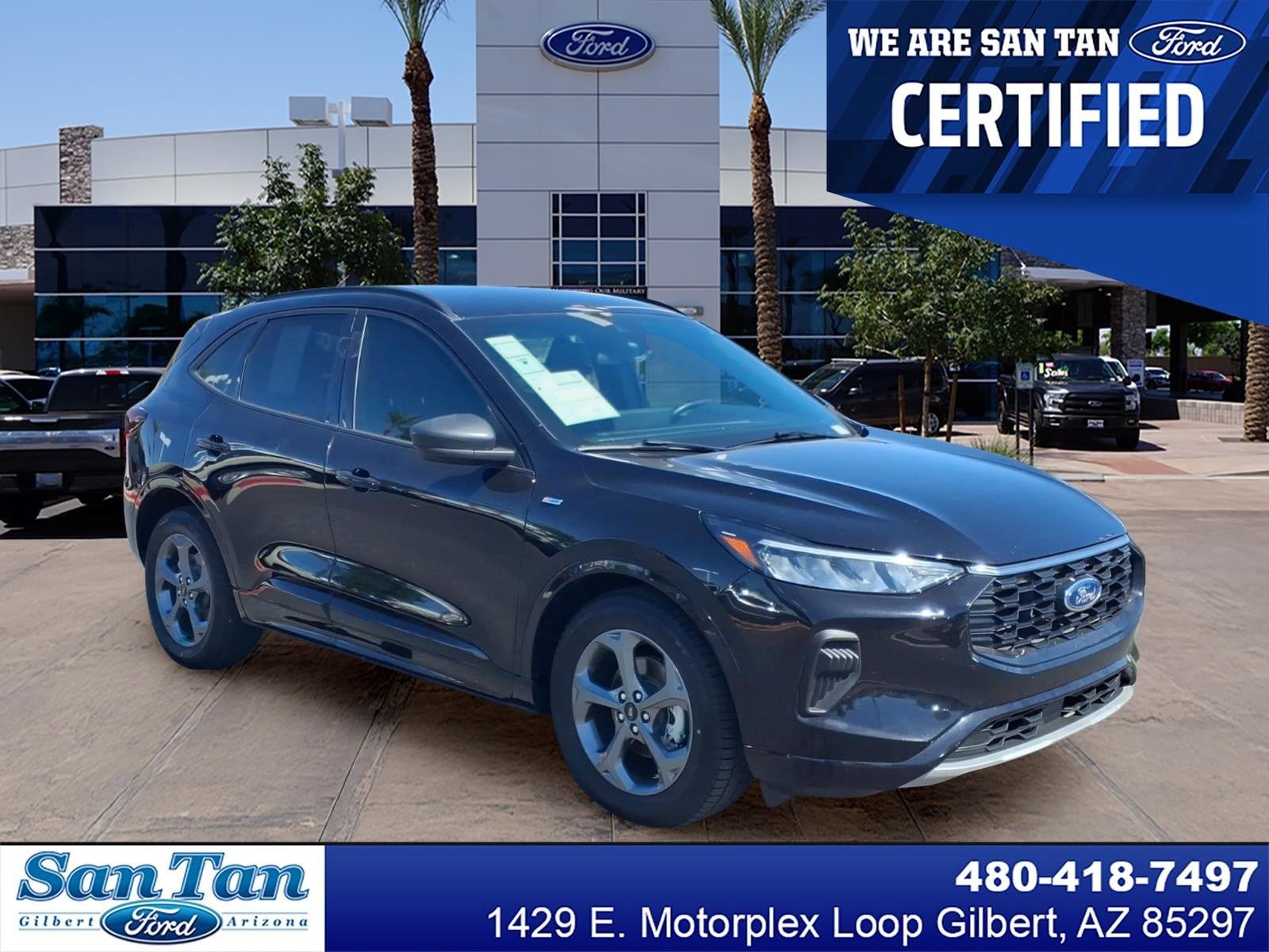 Certified 2024 Ford Escape ST-Line w/ Tech Pack #1 FWD image 1