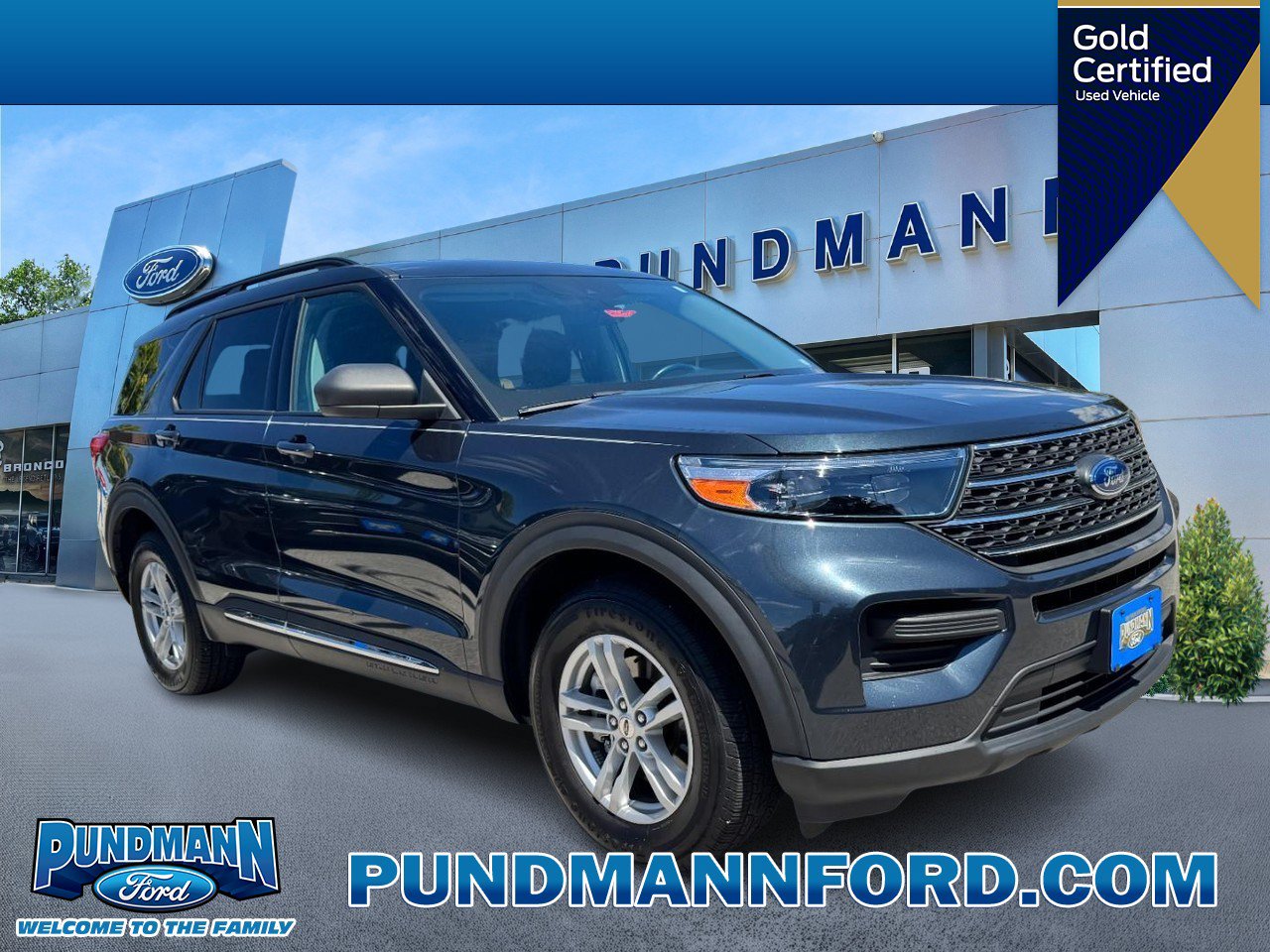 Certified 2022 Ford Explorer XLT w/ Class IV Trailer Tow Package