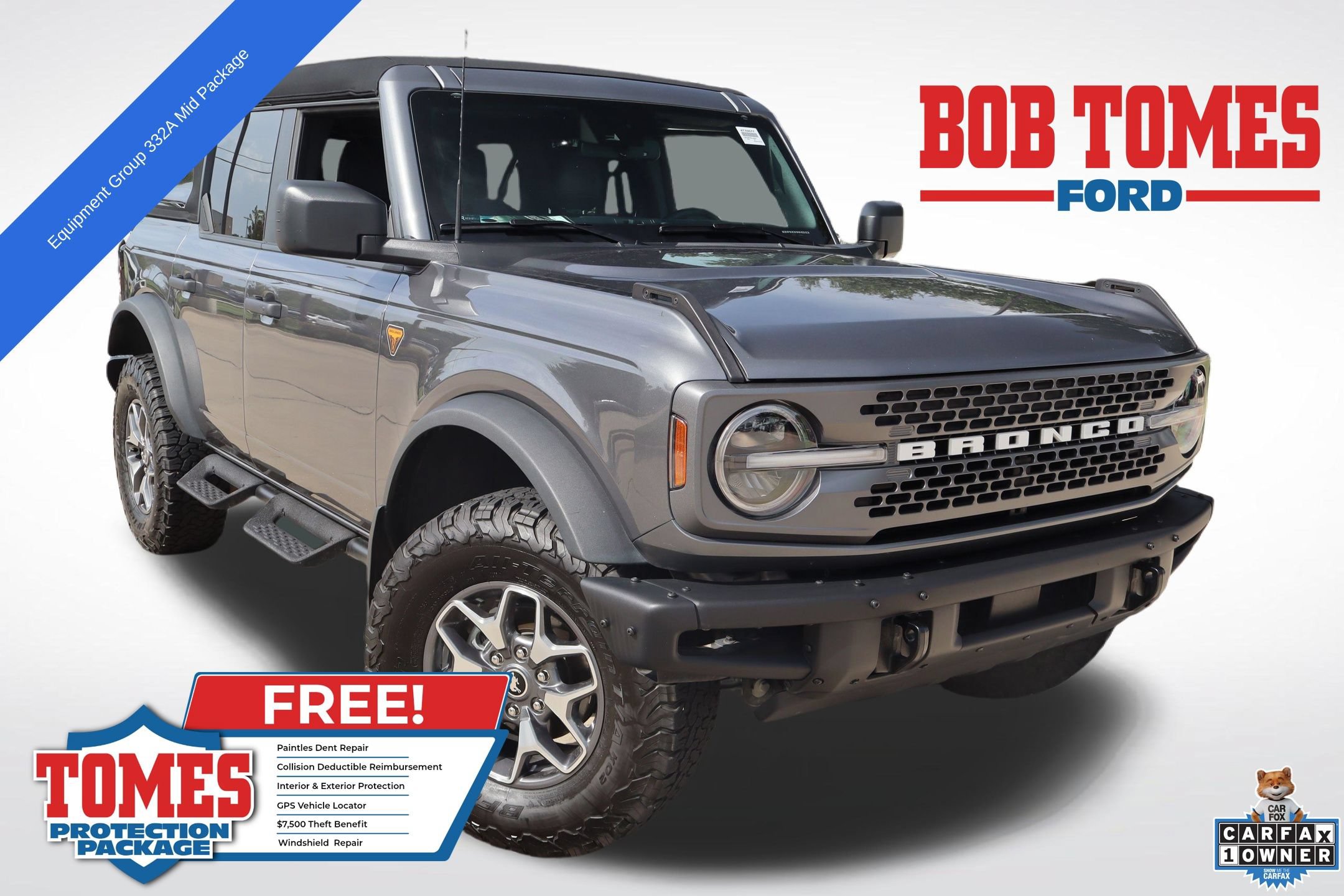 Certified 2024 Ford Bronco Badlands AWD/4WD image 1