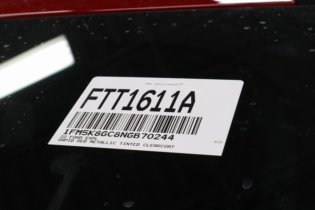 Certified 2022 Ford Explorer ST w/ Equipment Group 401A image 38