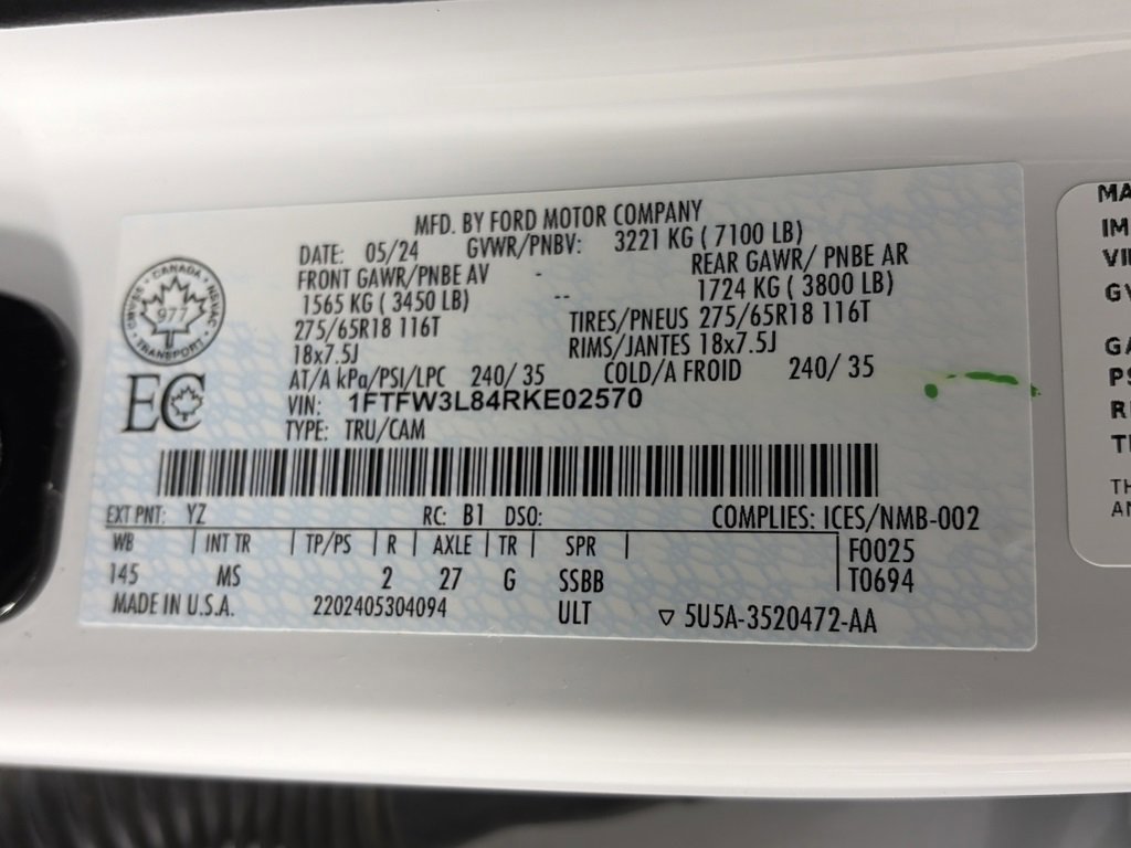 Certified 2024 Ford F150 XLT image 9