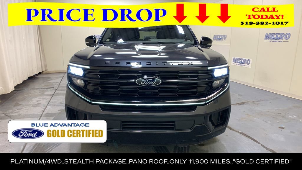 Certified 2025 Ford Expedition Platinum w/ Stealth Appearance Package AWD/4WD image 56