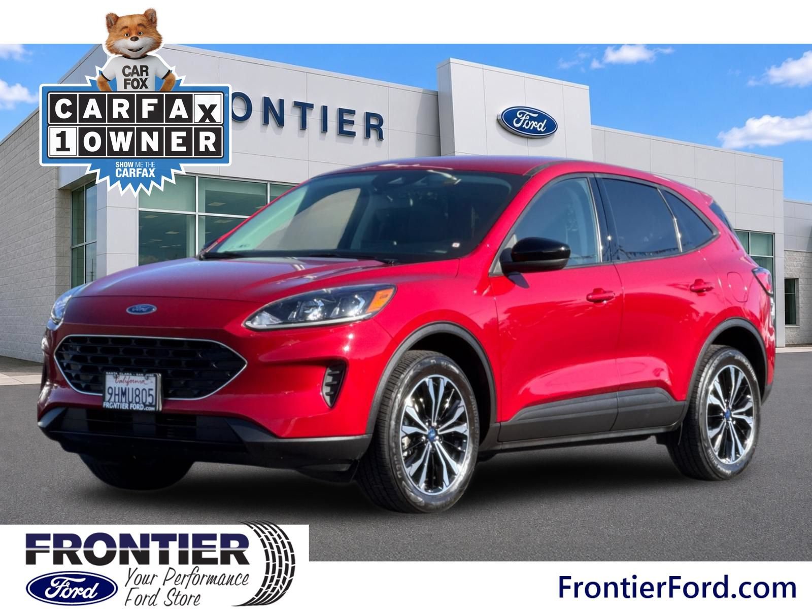 Certified 2022 Ford Escape SE w/ SE Sport Appearance Package AWD/4WD image 9