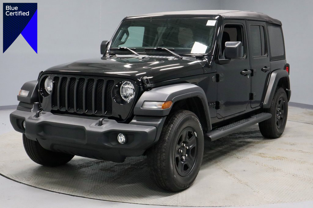 Used 2023 Jeep Wrangler Sport image 1