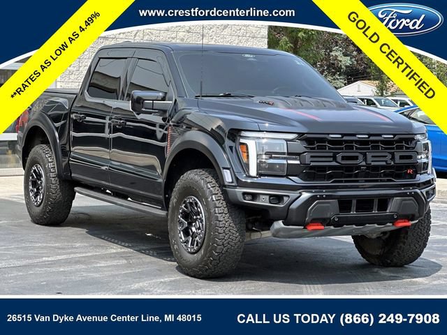 Certified 2025 Ford F150 Raptor w/ Equipment Group 803A Raptor R