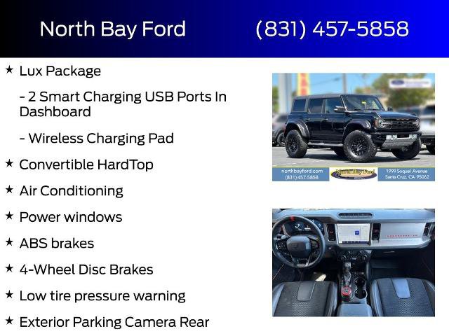 Certified 2023 Ford Bronco Raptor AWD/4WD image 12
