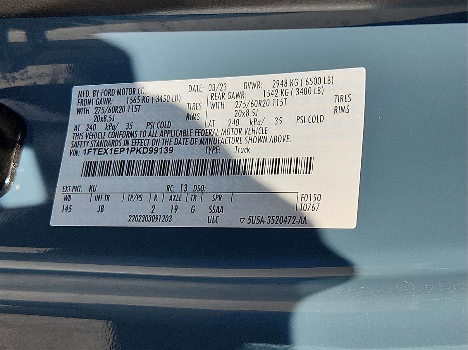 Certified 2023 Ford F150 XL w/ STX Appearance Package image 11