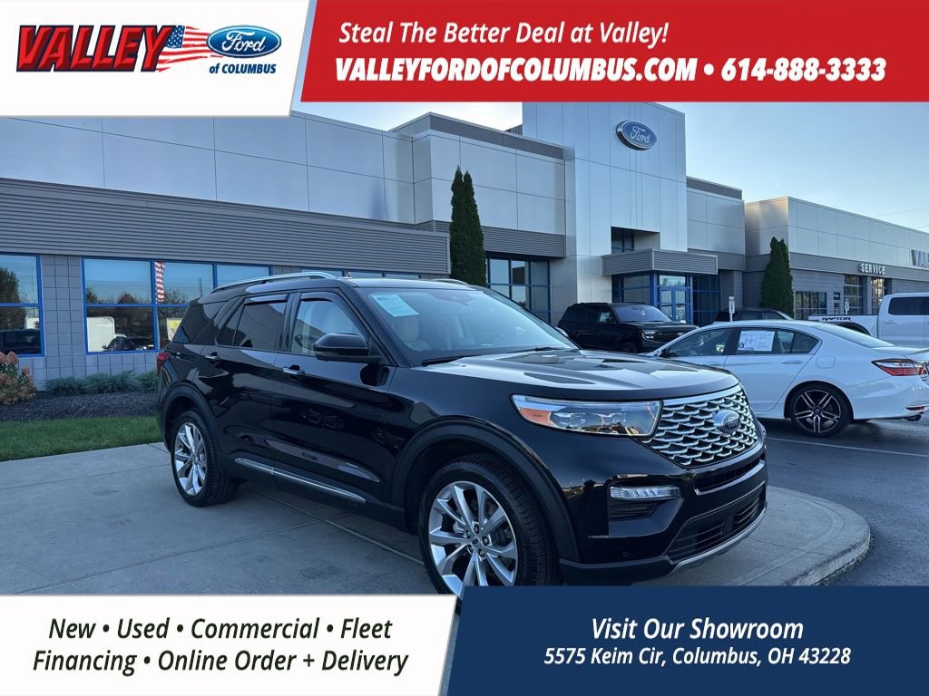 Certified 2023 Ford Explorer Platinum w/ Technology Package
