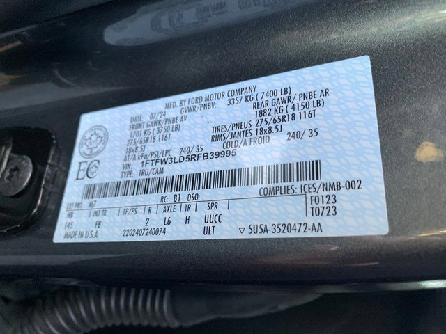 Certified 2024 Ford F150 XLT w/ Mobile Office Package AWD/4WD image 28