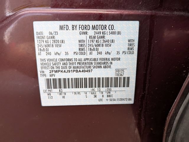 Certified 2023 Ford Edge SEL w/ Convenience Package AWD/4WD image 23