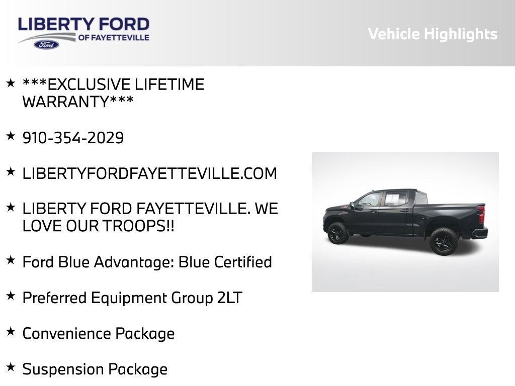 Used 2022 Chevrolet Silverado 1500 LT Trail Boss AWD/4WD image 5