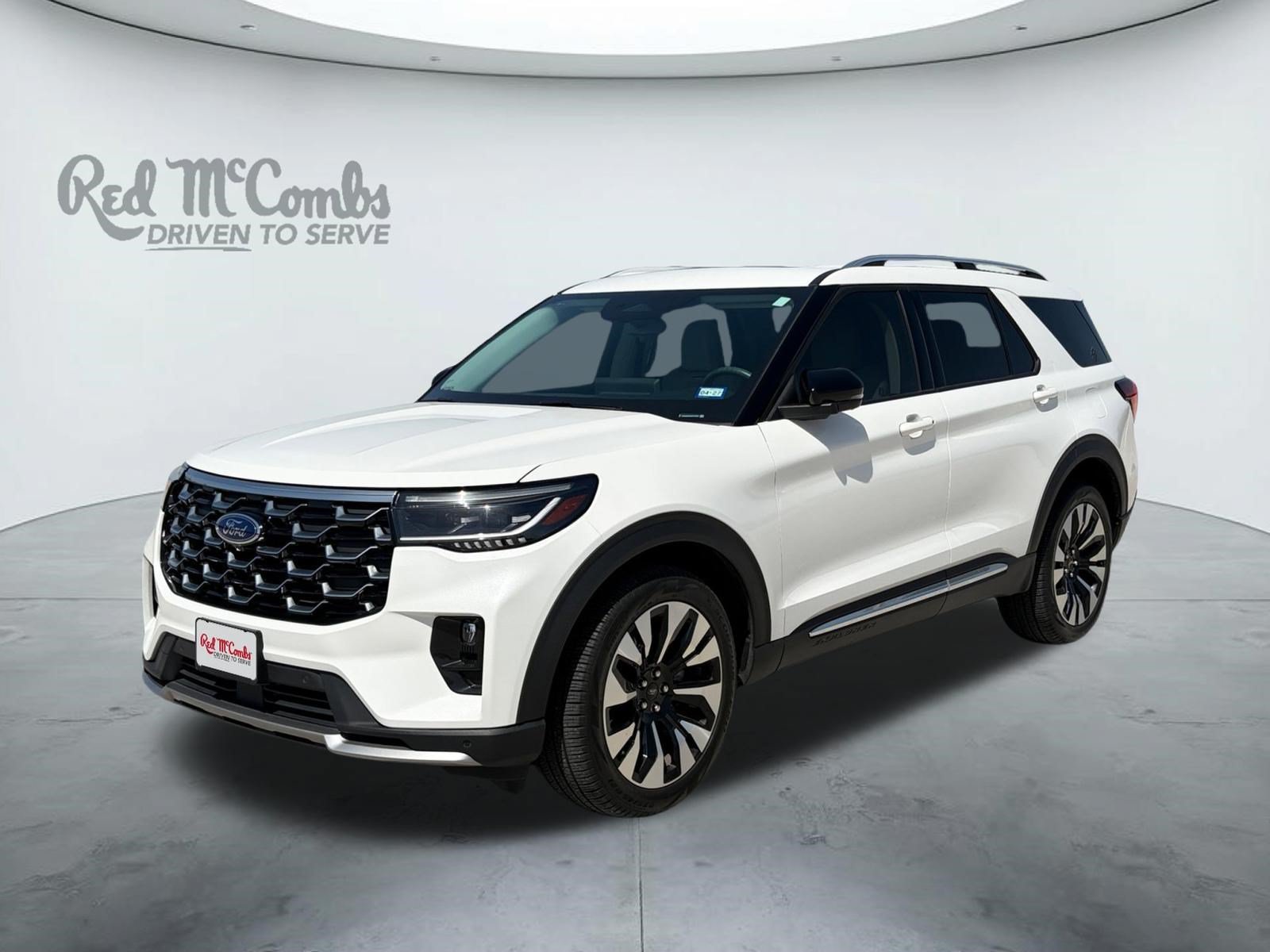 Certified 2025 Ford Explorer Platinum w/ LUX Leather Package
