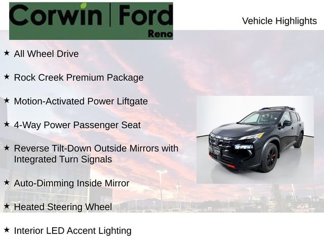 Used 2025 Nissan Rogue Rock Creek w/ Rock Creek Premium Package image 8