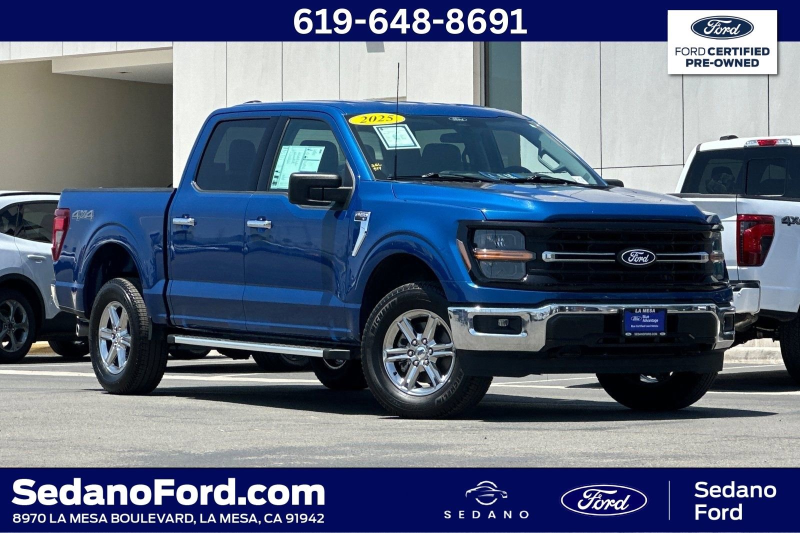 Certified 2025 Ford F150 XLT w/ Equipment Group 301A Standard AWD/4WD image 1