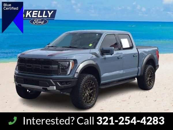 Certified 2023 Ford F150 Raptor w/ Blue Interior Package image 1