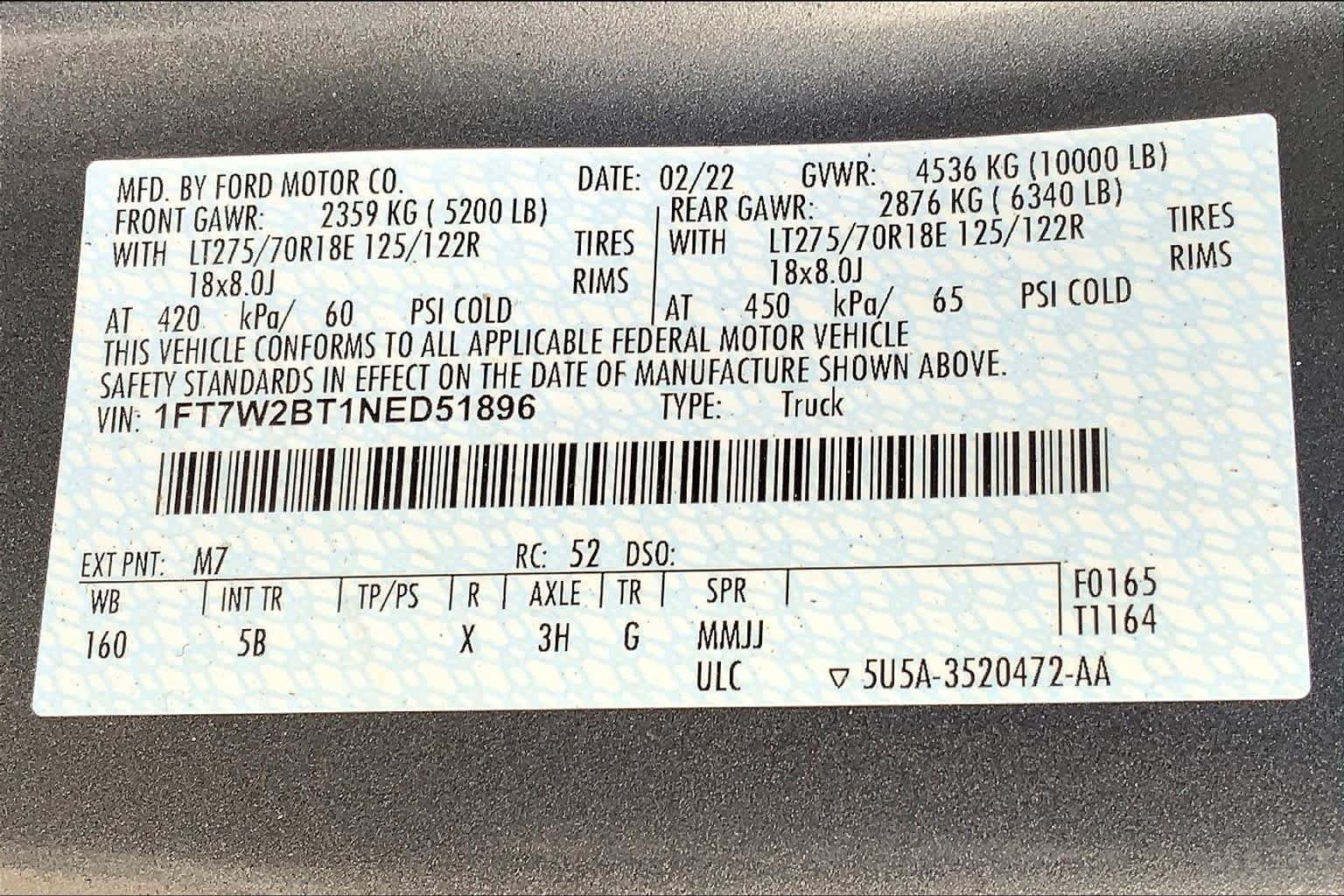 Certified 2022 Ford F250 Lariat w/ Lariat Ultimate Package AWD/4WD image 34