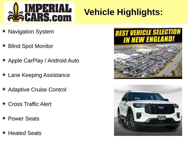 Certified 2025 Ford Explorer ST-Line w/ ST-Line Street Pack AWD/4WD image 5