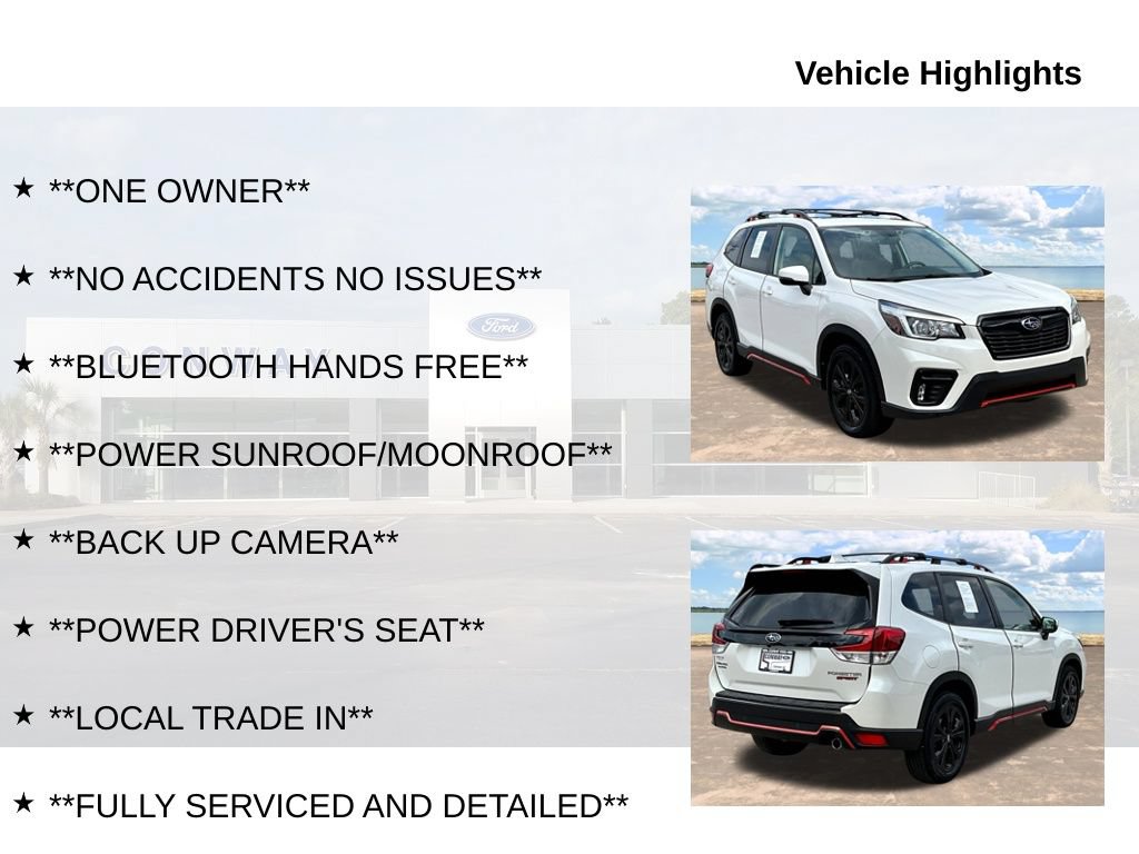 Used 2020 Subaru Forester Sport w/ Popular Package #2 AWD/4WD image 6