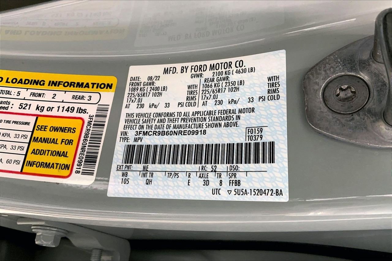 Certified 2022 Ford Bronco Sport Big Bend image 33