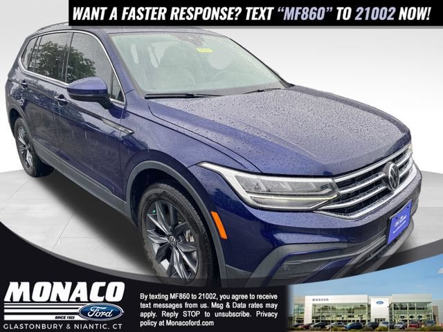 Used 2024 Volkswagen Tiguan SE w/ Panoramic Sunroof Package