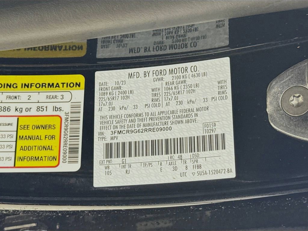 Certified 2024 Ford Bronco Sport Heritage w/ Heritage Convenience Package image 33