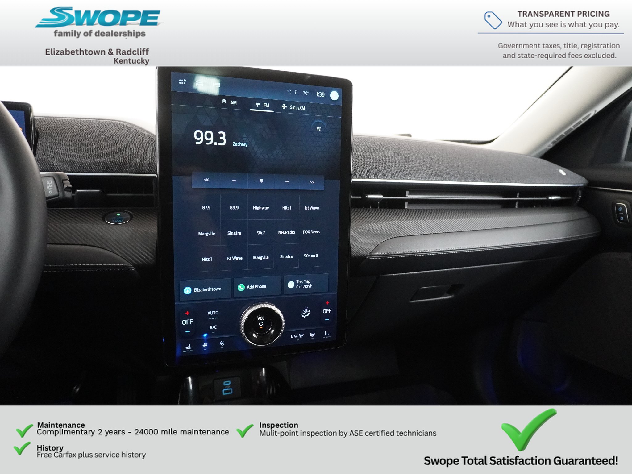 Certified 2023 Ford Mustang Mach-E Premium AWD/4WD image 19