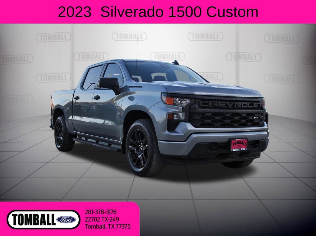 Used 2023 Chevrolet Silverado 1500 Custom w/ LPO, Dark Essentials Package