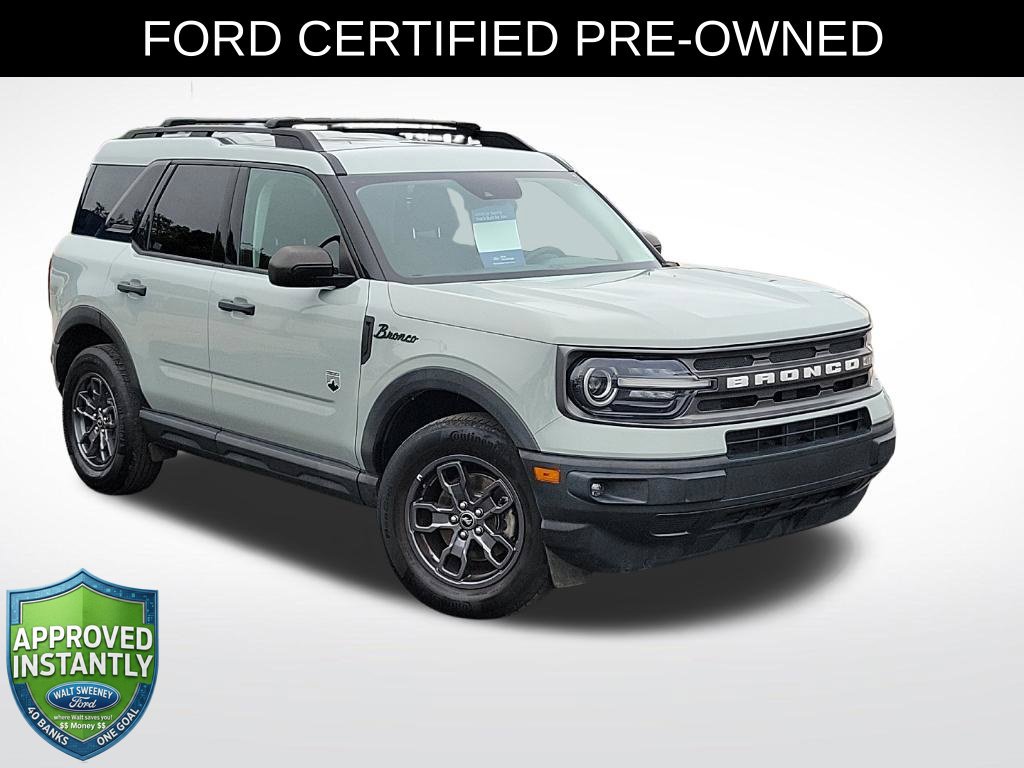 Certified 2021 Ford Bronco Sport Big Bend
