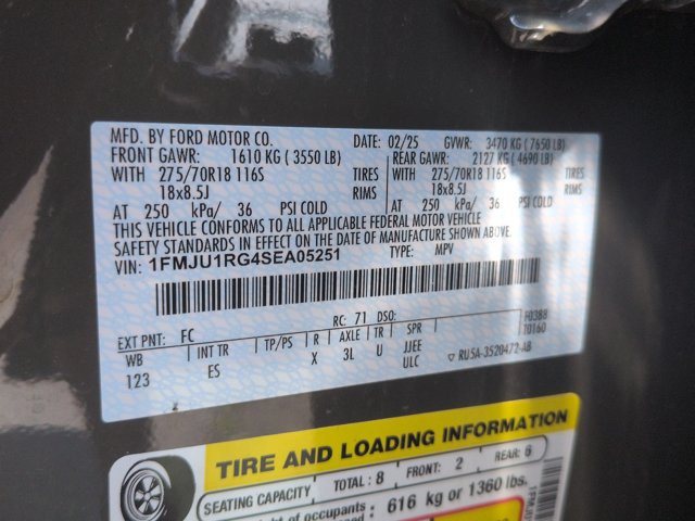 Certified 2025 Ford Expedition Tremor AWD/4WD image 40