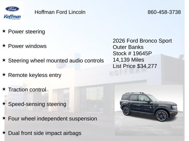 Certified 2026 Ford Bronco Sport Outer Banks AWD/4WD image 18