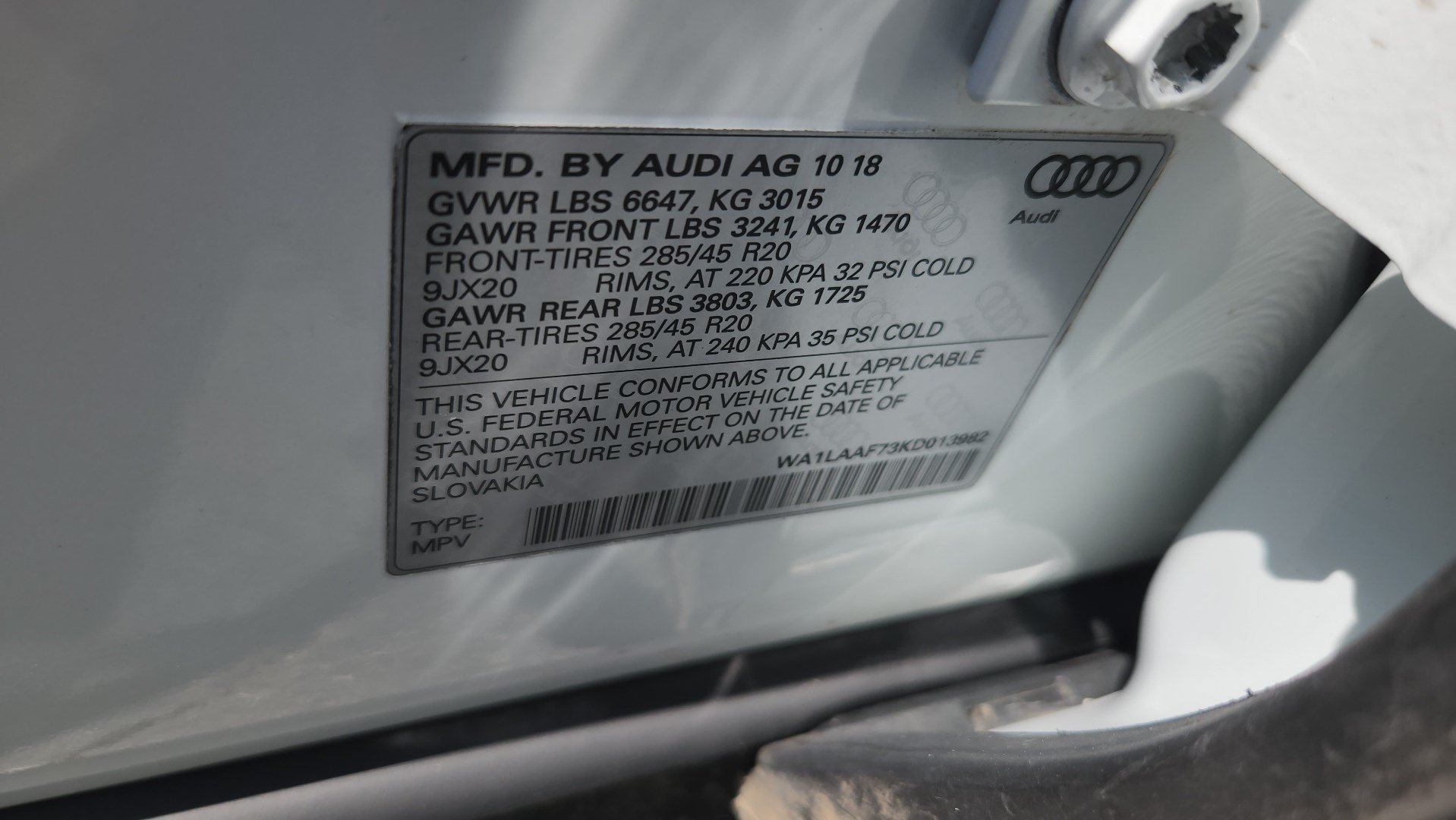 Used 2019 Audi Q7 3.0T Premium Plus w/ Premium Plus Package AWD/4WD image 17