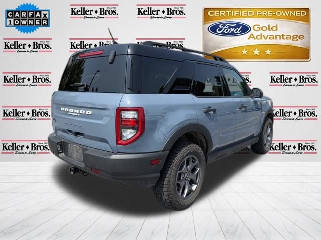 Certified 2024 Ford Bronco Sport Badlands AWD/4WD image 7