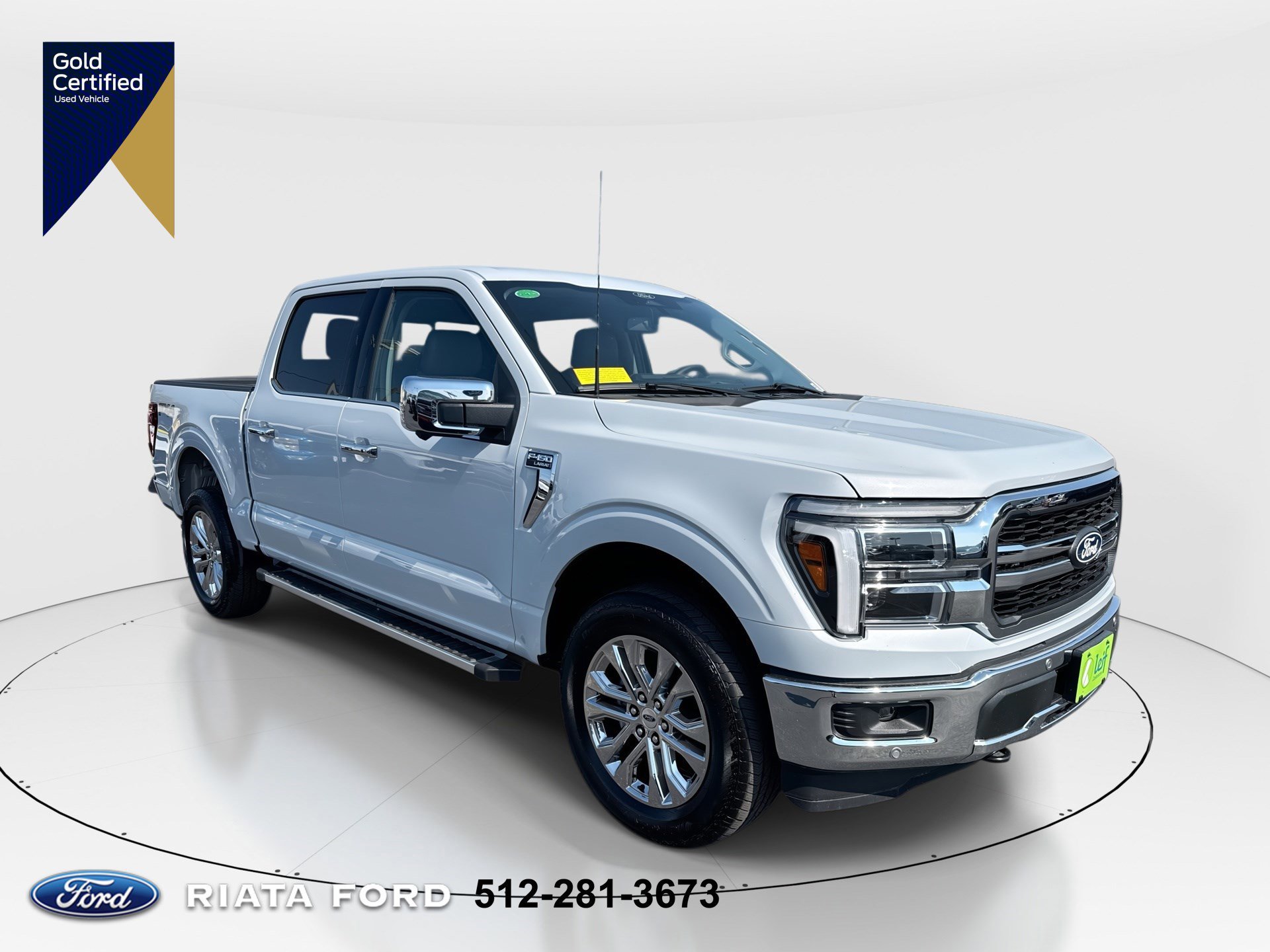 Certified 2025 Ford F150 Lariat w/ Equipment Group 501A Mid image 1