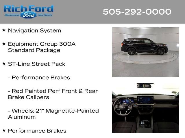 Certified 2025 Ford Explorer ST-Line w/ ST-Line Street Pack image 11