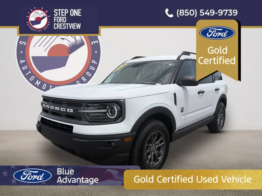 Certified 2024 Ford Bronco Sport Big Bend w/ Convenience Package AWD/4WD 360° Tour