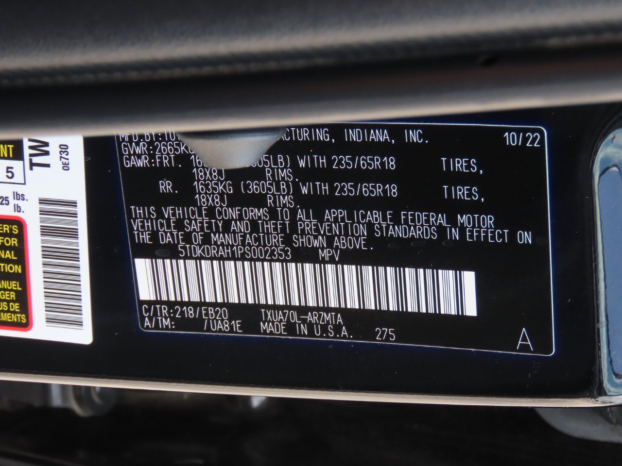 Used 2023 Toyota Highlander XLE FWD image 32