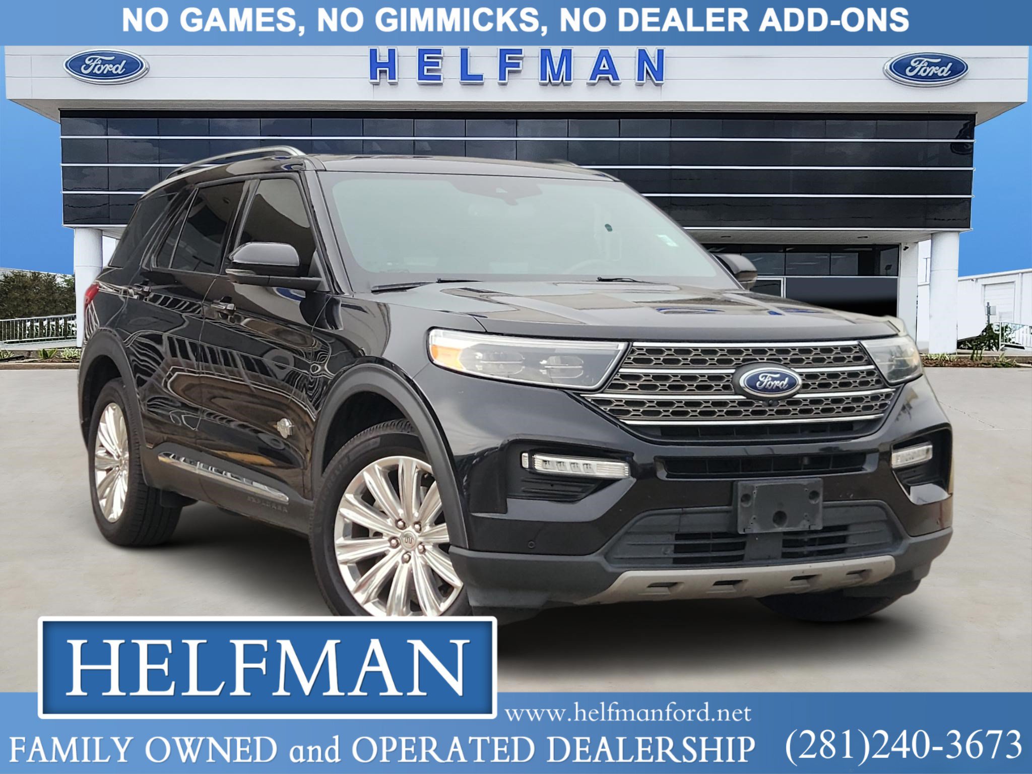 Certified 2022 Ford Explorer King Ranch w/ Technology Package AWD/4WD image 1