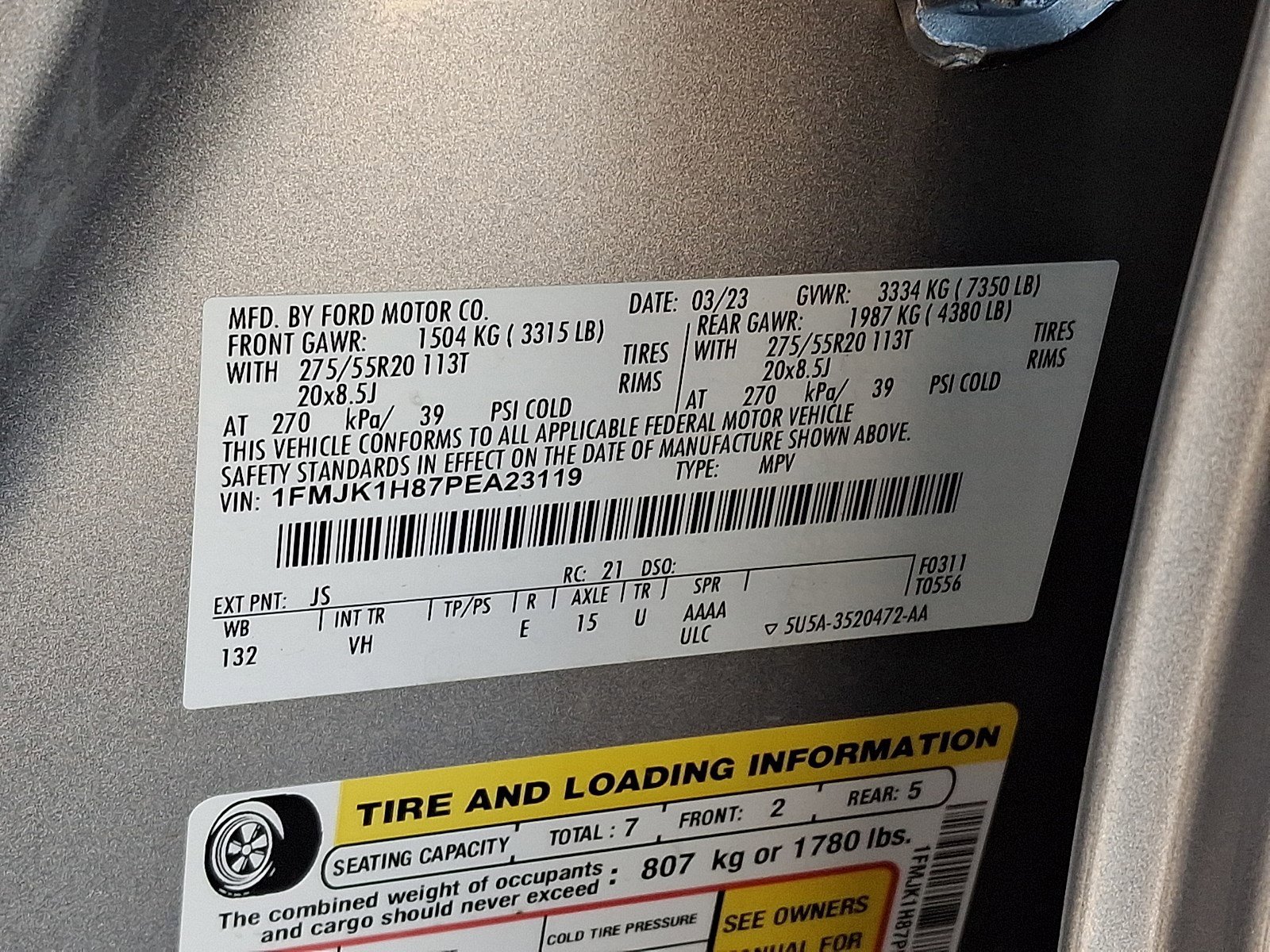 Certified 2023 Ford Expedition Max XLT image 26