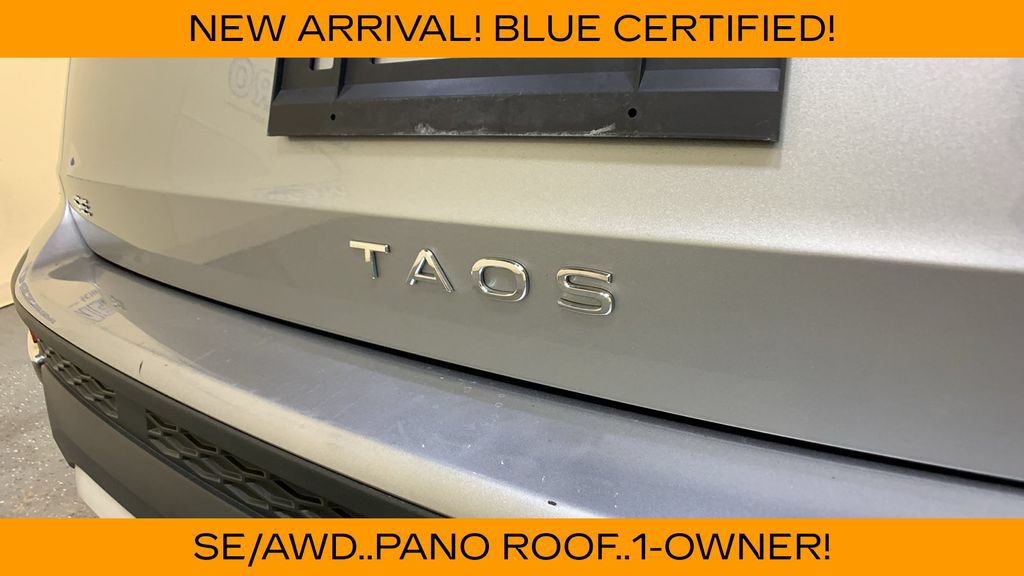 Used 2022 Volkswagen Taos SE w/ Panoramic Sunroof Package FWD image 18