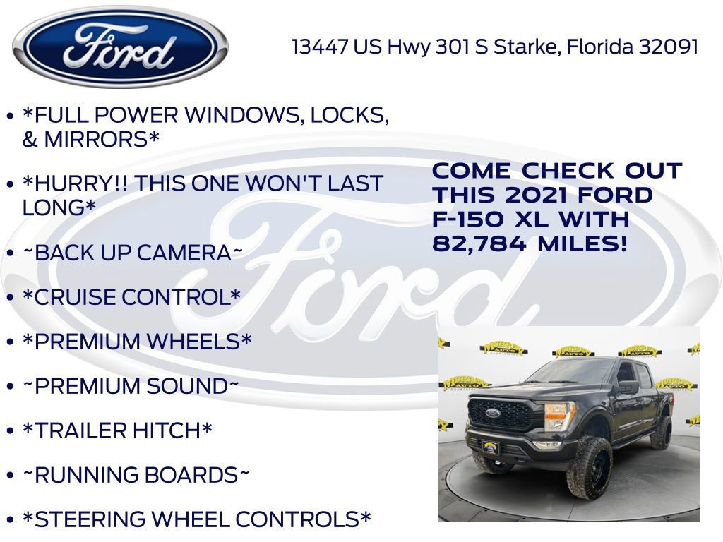 Certified 2021 Ford F150 XL w/ STX Appearance Package image 13