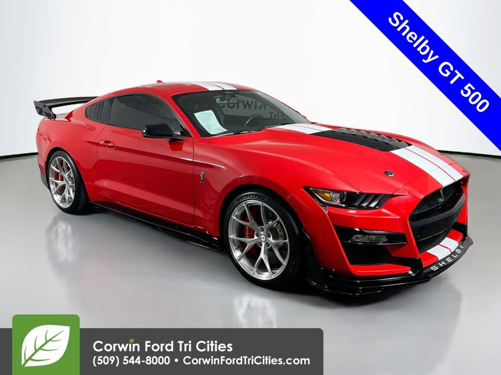 Certified 2021 Ford Mustang Shelby GT500 w/ Technology Package RWD image 1